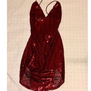 lucy in the sky red dresses